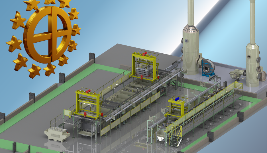 Eurogalvano líder em linhas de galvanoplastia automáticas e manuais