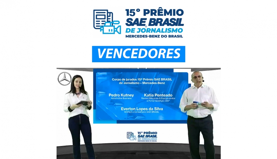 Entrega do 15º Prêmio SAE BRASIL de Jornalismo | Mercedes-Benz 