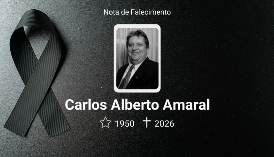 Nota de Falecimento – Carlos Alberto Amaral