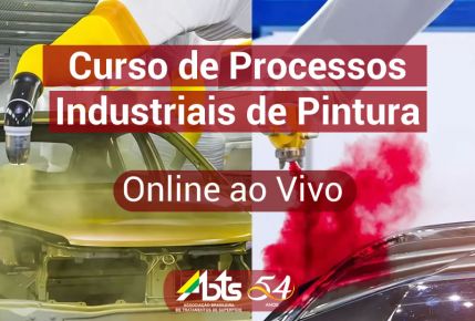 Curso de Processos Industriais de Pintura - Online ao Vivo