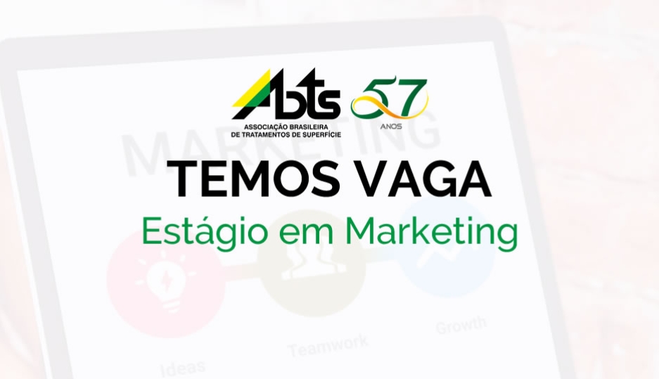 ABTS abre vaga de estágio em Marketing