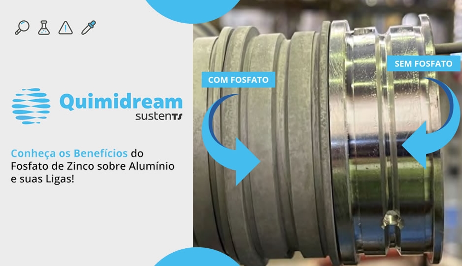 Como a Quimidream Revoluciona o Tratamento de Alumínio com Fosfato de Zinco