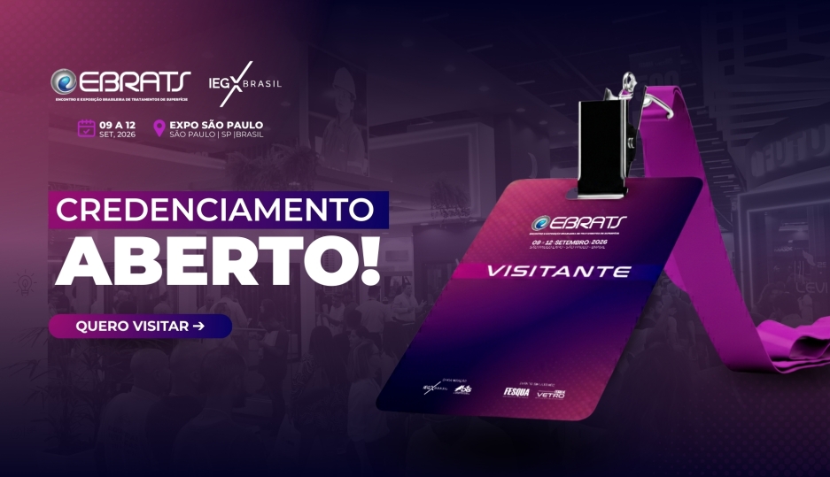 Credenciamento para o EBRATS 2026 está oficialmente aberto