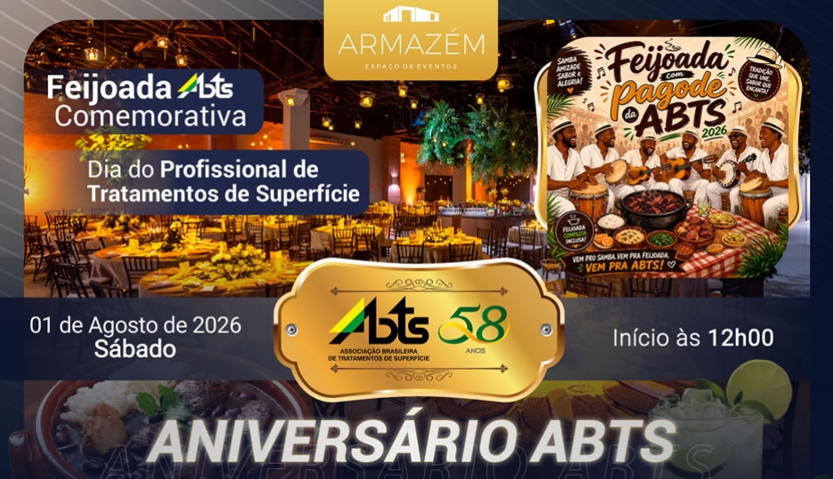 Feijoada ABTS 2026 - Participe!