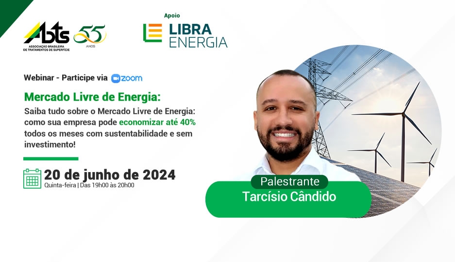 Participe do Webinar - Mercado Livre de Energia