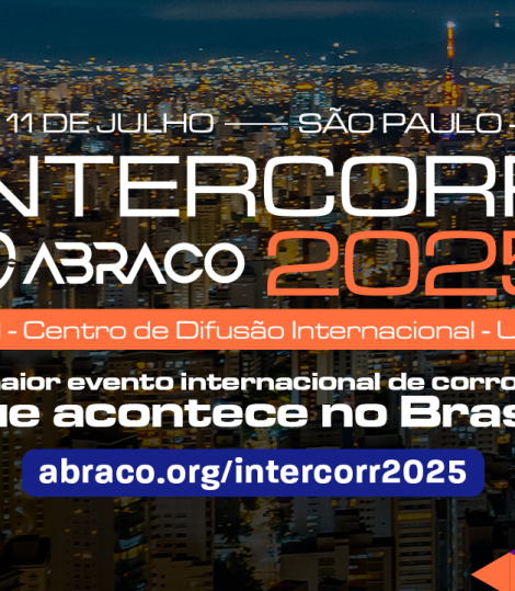 InterCorr 2025 – 10º Congresso Internacional de Corrosão!