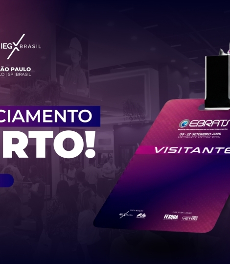 Credenciamento para o EBRATS 2026 está oficialmente aberto