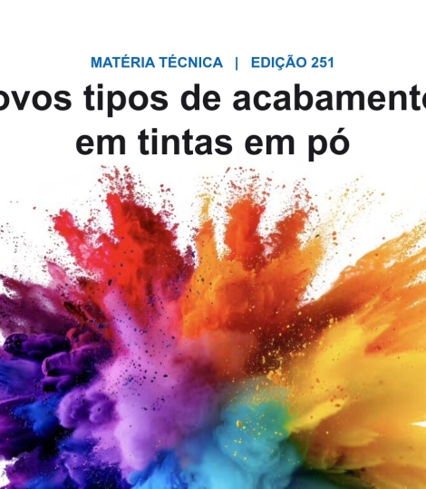 Acabamentos em tintas em pó: as inovações que ampliam aplicações e competitividade