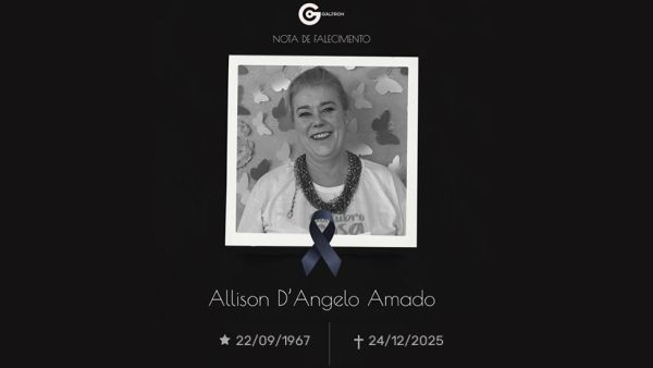 Nota de Falecimento – Allison D’Angelo Amado