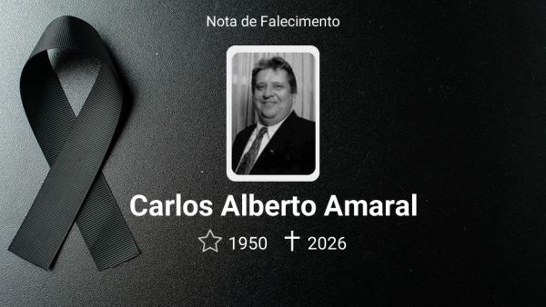 Nota de Falecimento – Carlos Alberto Amaral