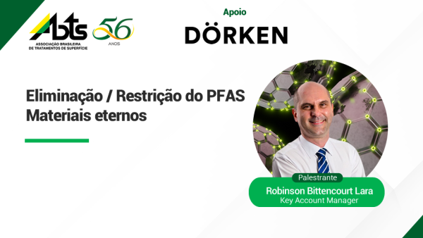 Webinar - Eliminação / Restrição do PFAS Materiais eternos