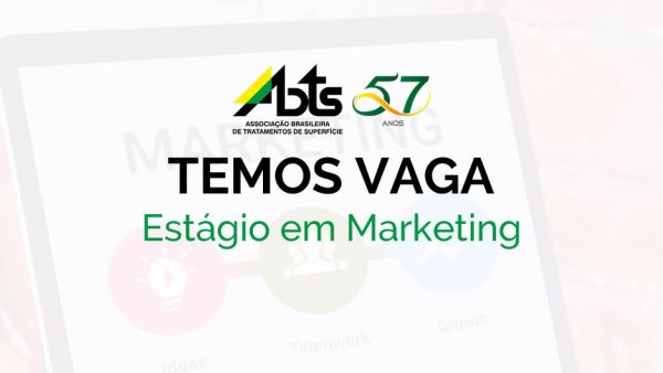 ABTS abre vaga de estágio em Marketing
