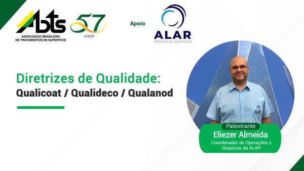 Webinar - Diretrizes de Qualidade: Qualicoat / Qualideco / Qualanod 
