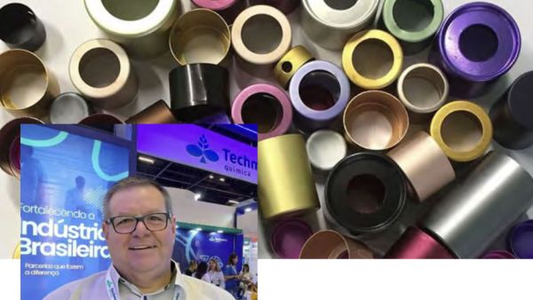Coloração com Corantes do Alumínio Anodizado