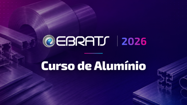 Curso de Alumínio - EBRATS 2026 - 10 e 11 de setembro de 2026