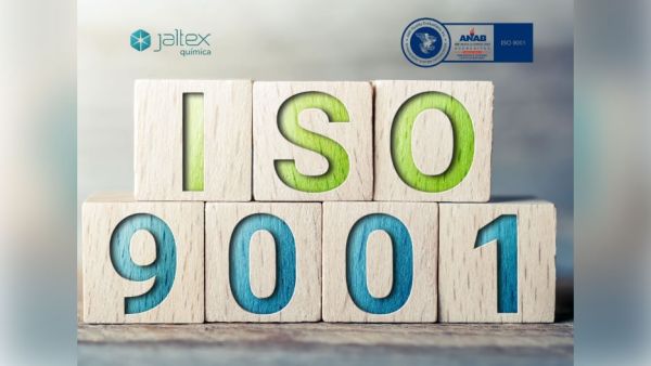 A JALTEX QUÍMICA é certificada pela ISO 9001, a principal norma de gestão de qualidade reconhecida mundialmente.