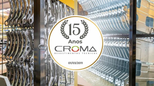 Croma Revestimentos Técnicos celebra 15 anos de trajetória no setor de tratamentos de superfície