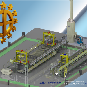 Eurogalvano líder em linhas de galvanoplastia automáticas e manuais
