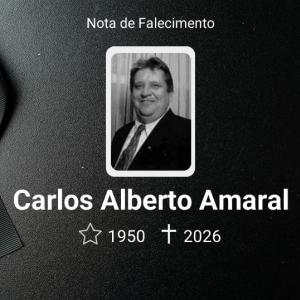 Nota de Falecimento – Carlos Alberto Amaral