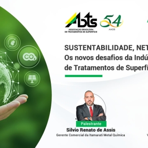 Veja como foi o Webinar - SUSTENTABILIDADE, NET ZERO e ESG: Os novos desafios da Indústria Química de Tratamentos de Superfície