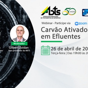 Webinar - Carvão Ativado em Efluentes - 26/04/2022