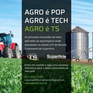 AGRO é POP, AGRO é TECH, AGRO é TS