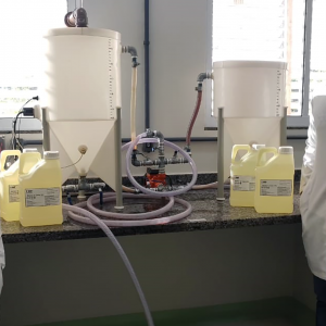 BASF colabora com mini usina montada no Laboratório de Química Analítica da UFT