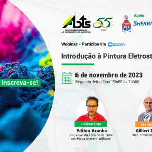 Webinar - Introdução à Pintura Eletrostática a Pó