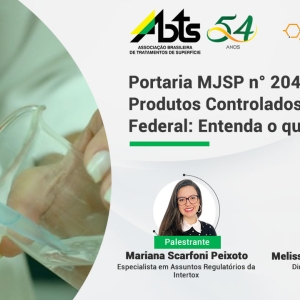 Veja como foi a Webinar - Portaria MJSP n° 204/2022 Produtos Controlados pela Polícia Federal: Entenda o que Mudou