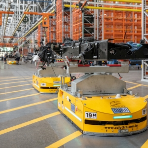 Dürr implementa a mais moderna linha de montagem de chassis de ônibus no Brasil