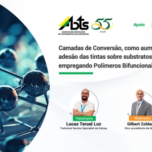 Veja como foi a Webinar - Camadas de Conversão , como aumentar a adesão das tintas sobre substratos Zincados empregando Polímeros Bifuncionais