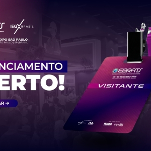 Credenciamento para o EBRATS 2026 está oficialmente aberto