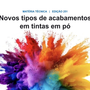 Acabamentos em tintas em pó: as inovações que ampliam aplicações e competitividade