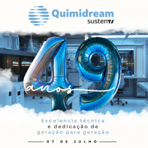 Quimidream celebra 49 anos de história, inovação e legado no tratamento de superfícies