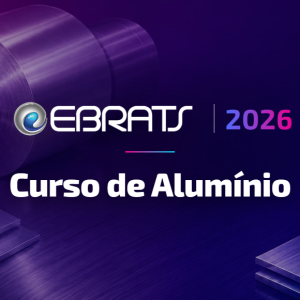 Curso de Alumínio - EBRATS 2026 - 10 e 11 de setembro de 2026