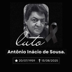 Nota de Falecimento – Antônio Inácio de Sousa