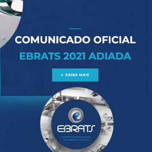 Comunicado Oficial – EBRATS 2021 será adiado para 2022