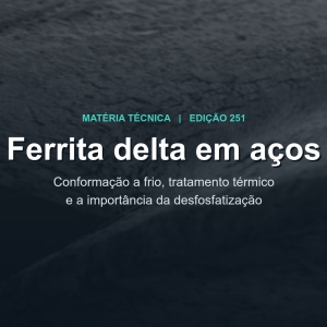 Ferrita delta em aços submetidos à conformação a frio e tratamento térmico