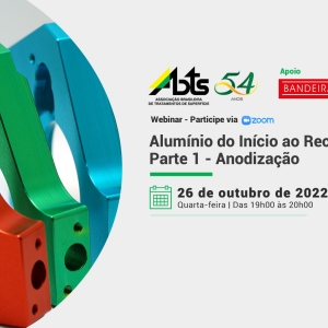 Webinar - Alumínio do Início ao Recomeço - Parte 1 - Anodização