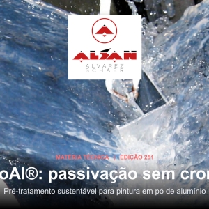 EcoAl®: passivação sem cromo em processos de pré-tratamento para pintura em pó