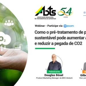 Veja como foi a Webinar: Como o pré tratamento de pintura sustentável pode aumentar a lucratividade e reduzir a pegada de CO2