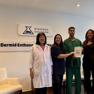 Unidade de Jandira é reconhecida com o Safe Site Award 2025 da Element Solutions Inc