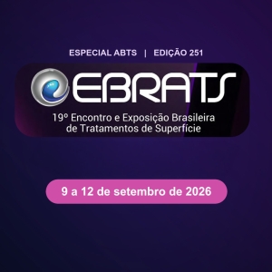 EBRATS 2026: Expositores revelam, em primeira mão, o que vão apresentar no maior evento de tratamentos de superfície da América Latina